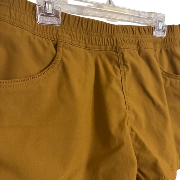 Prana Halle E- Waist Short II Size 14 Antique Bronze NWT $75 Women’s Pockets 3" - Picture 12 of 14